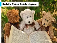 Cuddly Three Teddy Jigsaw image