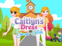 Caitlyn Dress Up : School Edition image