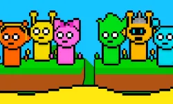 Sprunki Lava Escape 2Player image