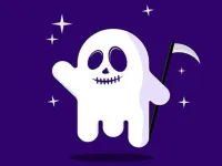 image bg Happy Ghost Puzzle Jigsaw
