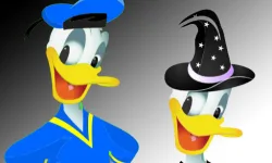 image bg Donald Duck Dressup