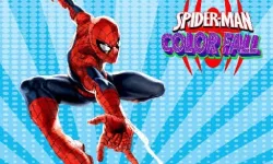 image bg Spiderman Color Fall - Pill Pull Game