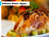 Delicious Dinner Jigsaw image