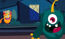 Funny Monster Jigsaw image