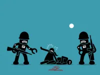 Military Soldiers In Battle Jigsaw image