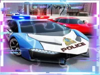 image bg Police Cars Match3 Puzzle Slide