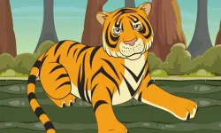 image bg Tiger Jigsaw