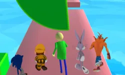 Fun Race 3D - baldis basics image