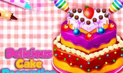 Delicious Cake Decoration image