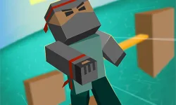 Blocky Parkour Ninja image