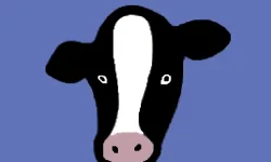 image bg Paint Cow