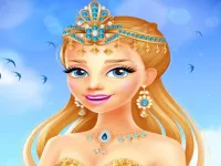 Princess Cool - Coloring Street Book Paint Game image