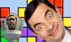 image bg Mr Bean & Skibidi Tetris