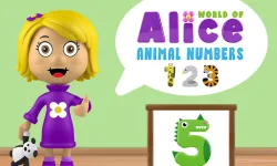 World of Alice Animal Numbers image