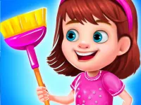 image bg Princess Messy House Cleaning
