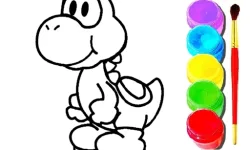 Mario Coloring Book image