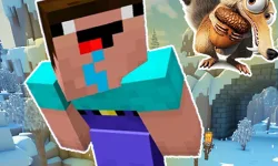 Noob Parkour : Snow Age image