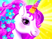 image bg Unicorn Dress Up Game for Girl
