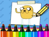 Adventure Time: How to Draw Jake image