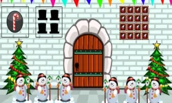 Snowman House Escape image