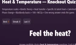 image bg Physics: Heat Temperatuie Quiz