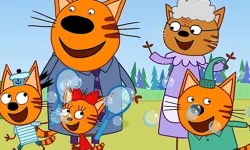 Cat Family Educational Games image