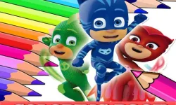 Coloring Book for PJ Masks image