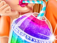 Ice Slushy Maker Rainbow Desserts image