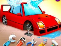 Girls Car Wash Salon Auto Workshop image