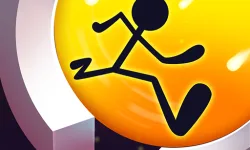 image bg Stickman run around