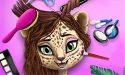 Jungle Animal Summer Makeover Game image