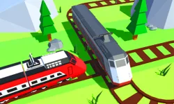 Train 3D game puzzle image