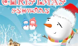 Christmas Snowman Puzzle image