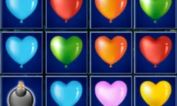 image bg Heart Balloons Block Collapse