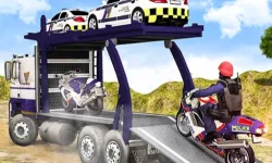 Offroad Police Cargo Transport image