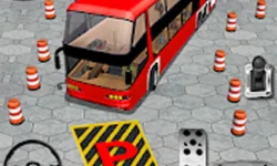 Modern Bus Parking - Bus image
