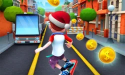 Subway Run Rush Game 3D image