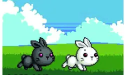 Bu Bunny Two Rabbit image