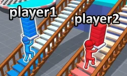 Stairs Races For 2 Players image