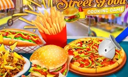 image bg Street Food Stand Cooking Game for Girls