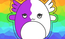 Squishmallow Coloring Book image