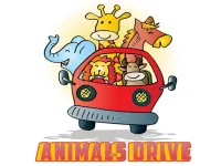 Animals Drive Jigsaw image