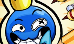image bg Save Rainbow: Blue monster
