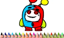 BTS OddBods Coloring Book image