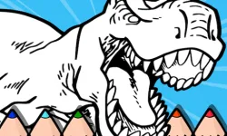 Coloring Dinos For Kids image