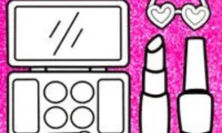 image bg Glitter Beauty Coloring And Drawing - Art Game