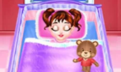 Good Night Baby Taylor - Baby Care Game image