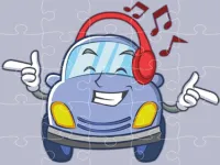 image bg Smiling Cars Jigsaw