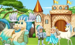 Princess And Dragon image