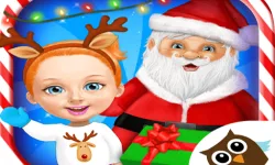 Christmas Game Frozen Match 3 Game Sweet Baby Girl image